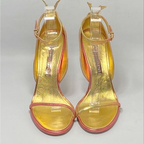 Sophia Webster Mariposa Metallic Leather Sandals size 41 - Picture 4 of 14